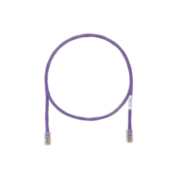 1 pcs : UTPCH5VLY - COPPER PATCH CORD, CAT 5E, VIOLE