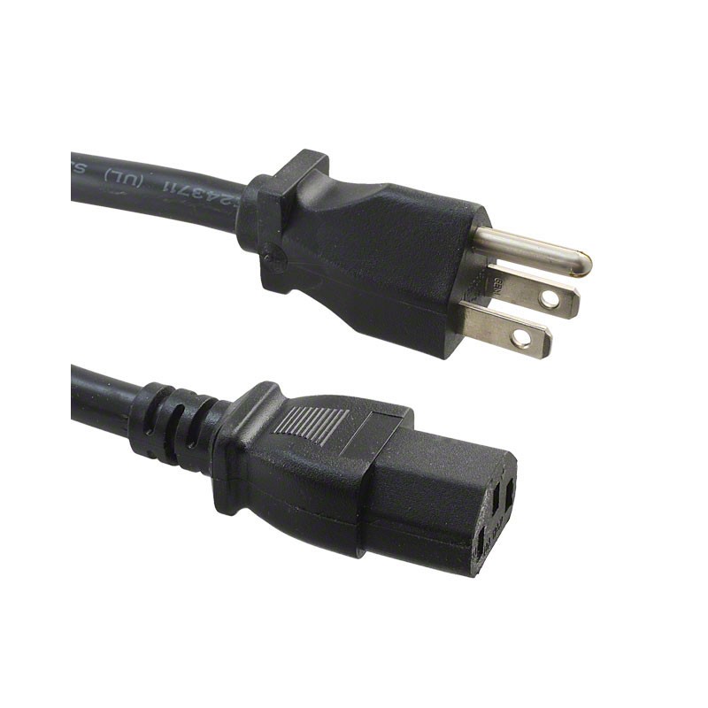 1 pcs : A-PC2302-020026-1 - CORD 14AWG 5-15P - 320-C13 6.56'