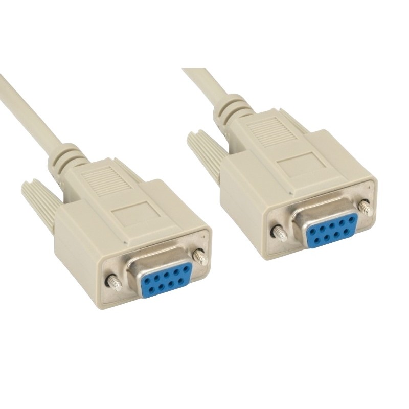 1 pcs : DMC-9FF-10B - RS232 DB9 F/F SHLD MOLD 10FT