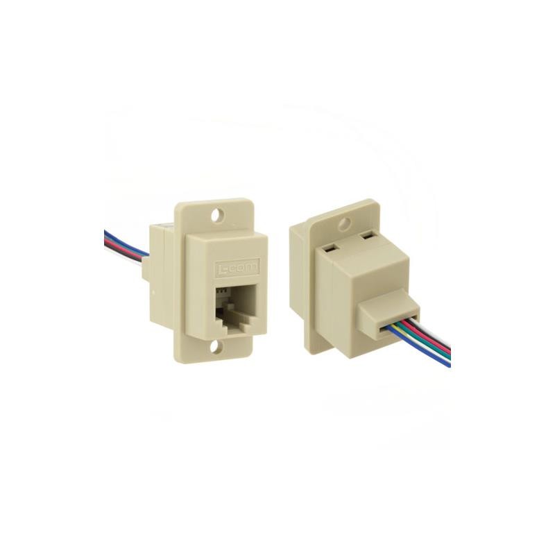 1 pcs : ECJ5046-IV - JK PNL MNT 6X6 W/10'' WIRE LDS