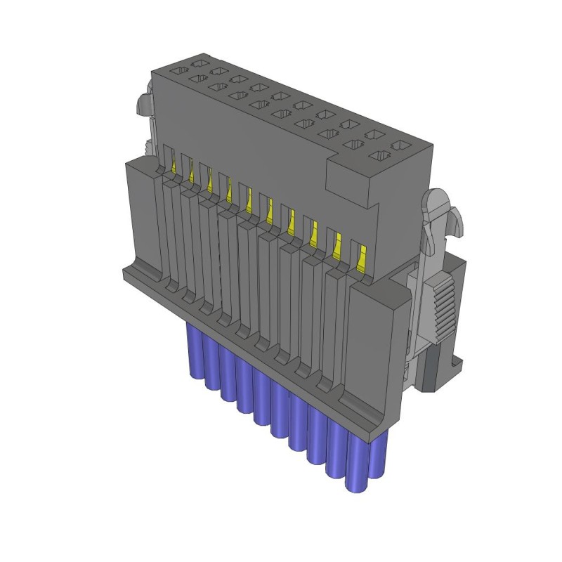 1 pcs : SFSD-10-28-G-24.00-SR - .050 SOCKET DISCRETE CABLE ASSEM