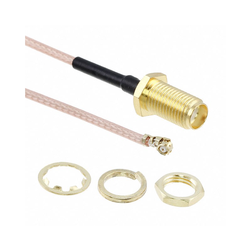 1 pcs : CBA-UFLSMA20 - CBL ASSY U.FL-SMA JCK-PLG 7.874'