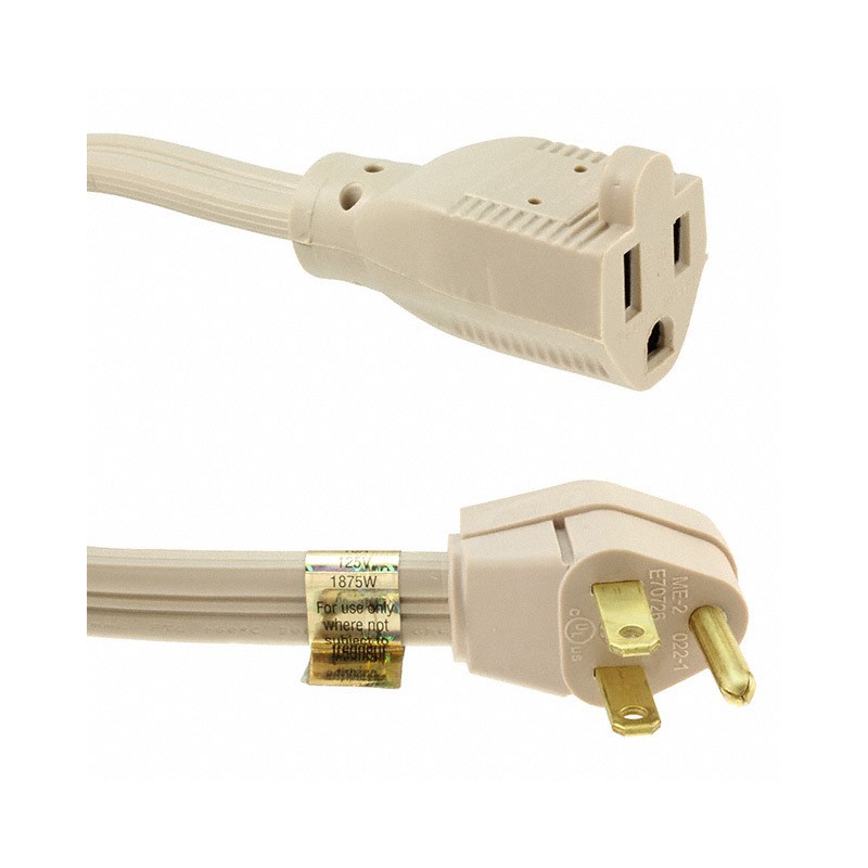 1 pcs : 00436.63.17 - CORD 14AWG 5-15P RA - 5-15R 6'