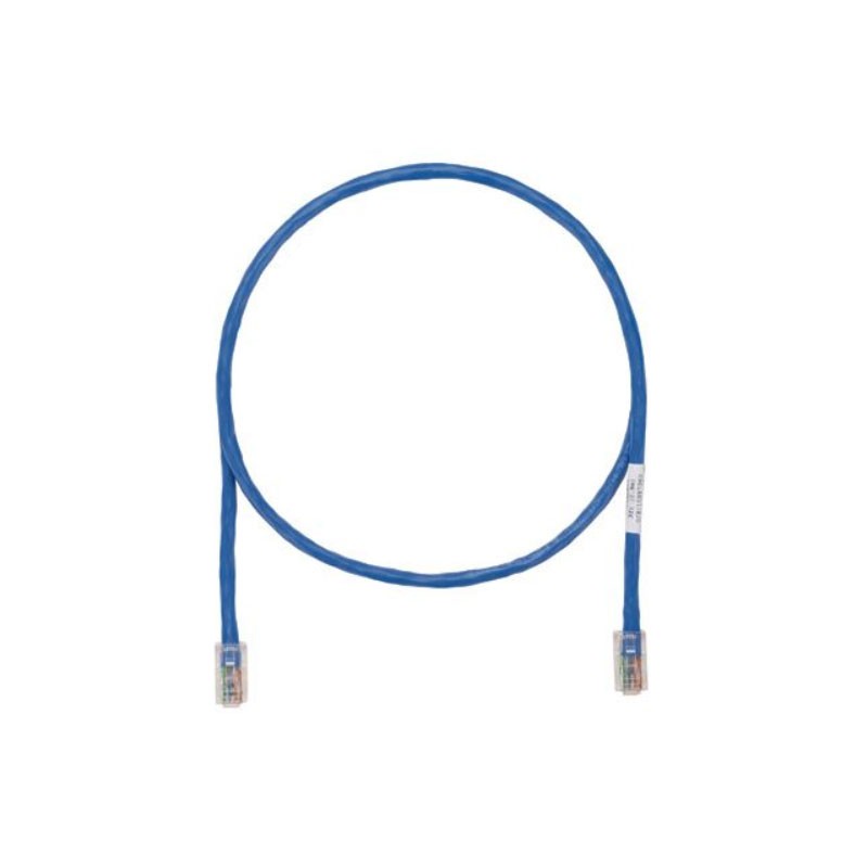 1 pcs : UTPCH6BUY - COPPER PATCH CORD, CAT 5E, BLUE
