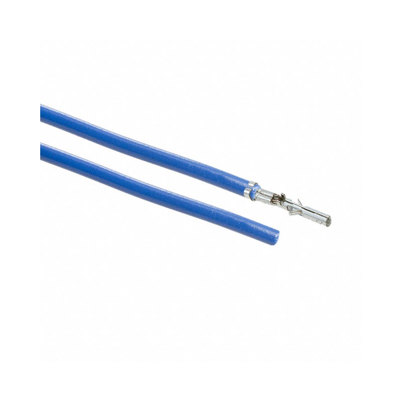 10 pcs : 0430300038-12-L9 - 12' PRE-CRIMP A1857/19 BL001 BLU