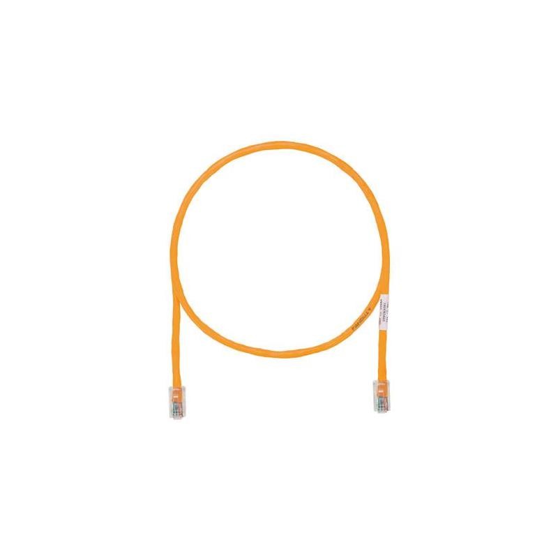 1 pcs : UTPCH7ORY - COPPER PATCH CORD, CAT 5E, ORANG