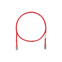 1 pcs : UTPCH7RDY - COPPER PATCH CORD, CAT 5E, RED U