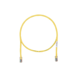 1 pcs : UTPCH7YLY - COPPER PATCH CORD, CAT 5E, YELLO