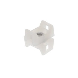 1 pcs : TM1-X2-C - CABLE TIE HLDR DUAL SWIVEL NAT