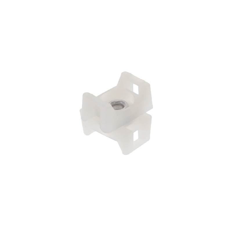 1 pcs : TM1-X2-C - CABLE TIE HLDR DUAL SWIVEL NAT