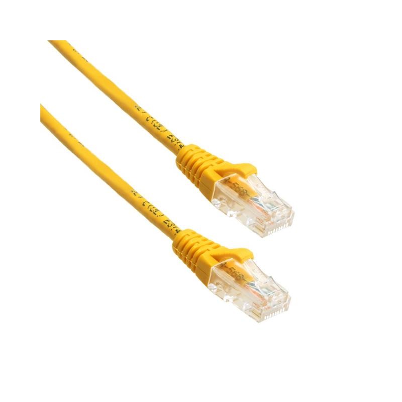 1 pcs : MP-64RJ4528GY-014 - UTP SLIM CAT6 28AWG YELLOW 14FT