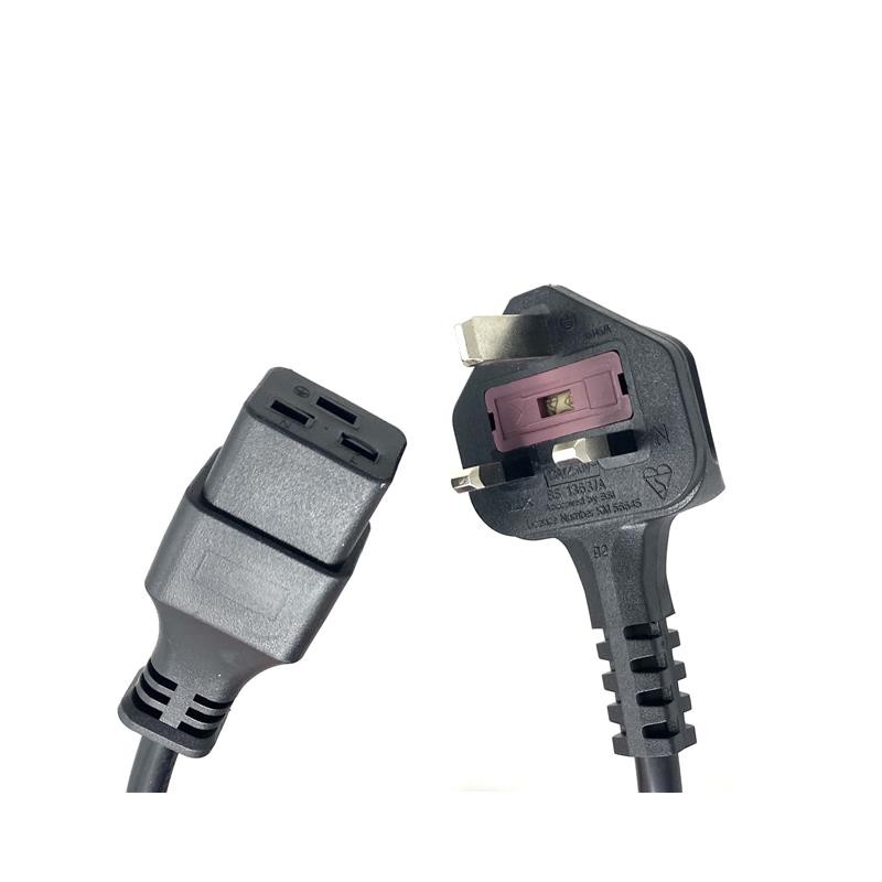 1 pcs : 6104283M07032(R) - PWCORD, UK PLUG(13A FUSE) +H05VV