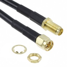1 pcs : CBA-SMAM-SMAF50 - CBL ASSY SMA JACK TO PLUG 16.4'