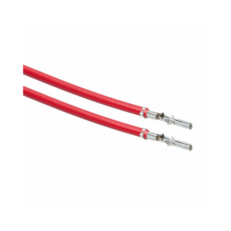 10 pcs : 0430300001-03-R2-D - 3' PRE-CRIMP A2016R RED