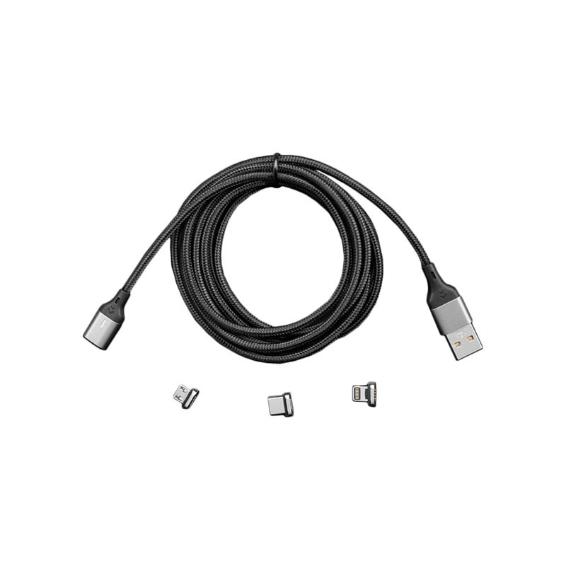 1 pcs : 5653 - WOVEN USB A CABLE WITH MAGNETIC