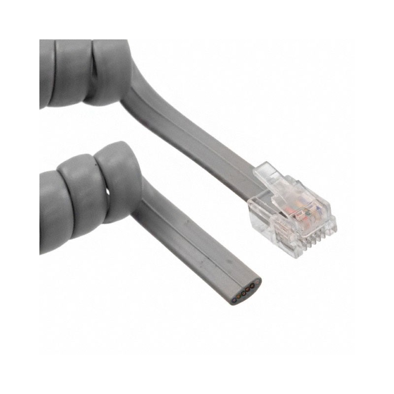 1 pcs : 523-26-6600-SV-0014F - CABLE MOD 6P6C PLUG TO CABLE 14'