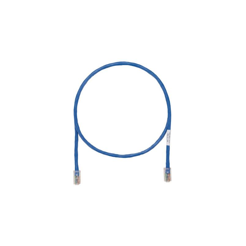 1 pcs : UTPCH8BUY - COPPER PATCH CORD, CAT 5E, BLUE