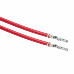 10 pcs : 0430300001-04-R2-D - 4' PRE-CRIMP A2016R RED