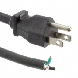 1 pcs : A-PC2314-030030-1 - CORD 16AWG NEMA5-15P - CBL 9.84'