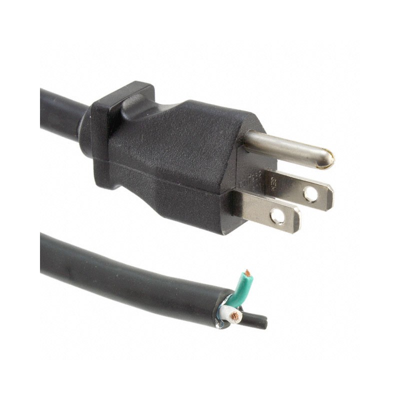 1 pcs : A-PC2314-030030-1 - CORD 16AWG NEMA5-15P - CBL 9.84'