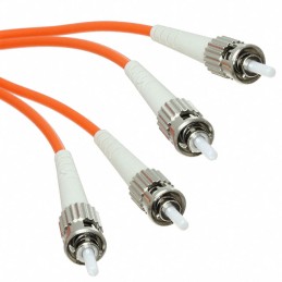 1 pcs : STST-6DTP010 - FIBER OPTIC CBL ST-ST DUPLEX 1M