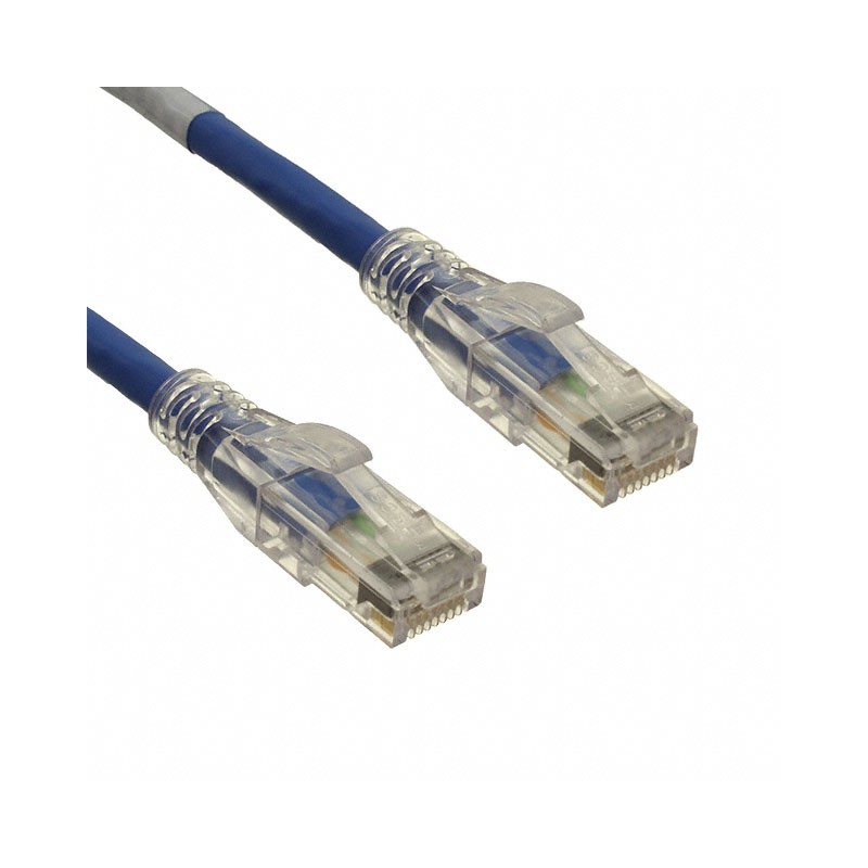 1 pcs : PC6ABLU5 - CABLE MOD 8P8C PLUG TO PLUG 5'