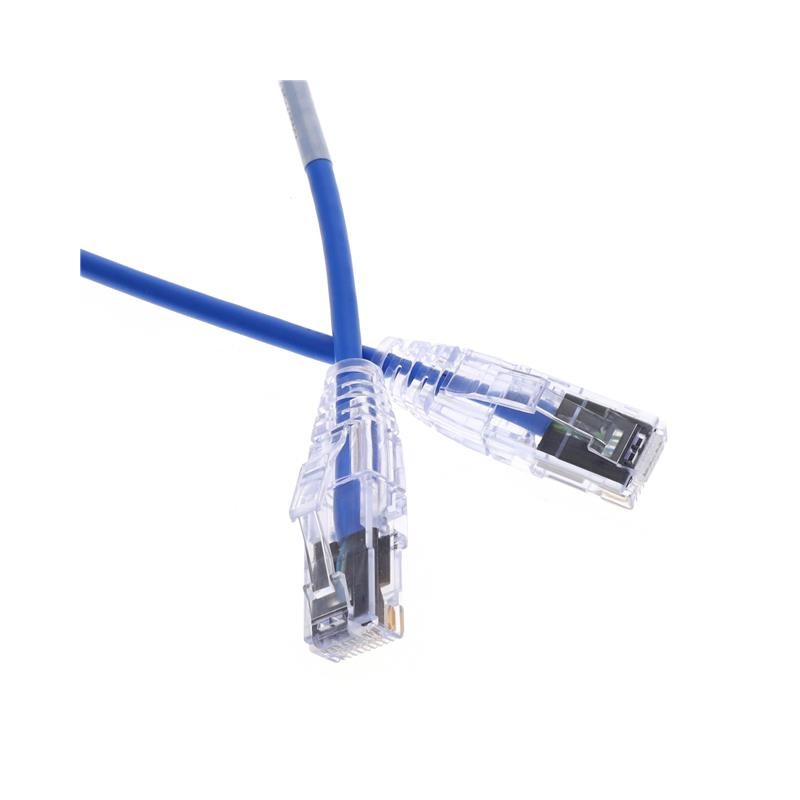 1 pcs : C6D1106001 - PATCHC 28AWG CAT6 CMR BLU 1FT