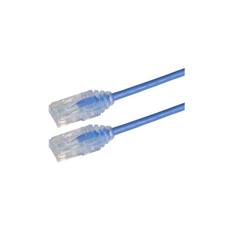 1 pcs : TRD628BL-1 - CA CAT6 28AWG RJ45 BLU 1'
