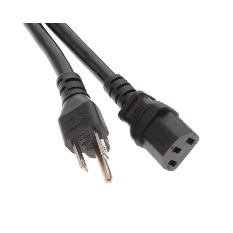 1 pcs : 3003322M5701(R) - CORD 14AWG NEMA 5-15P-IEC320 8.2