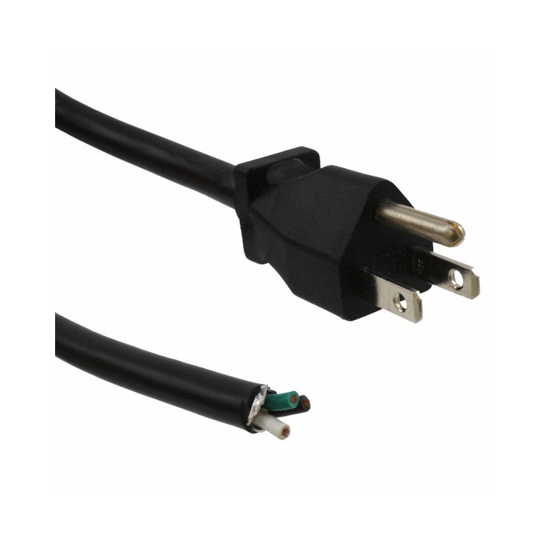 1 pcs : A-PC2314-030030-2 - CORD 16AWG NEMA5-15P - CBL 9.84'