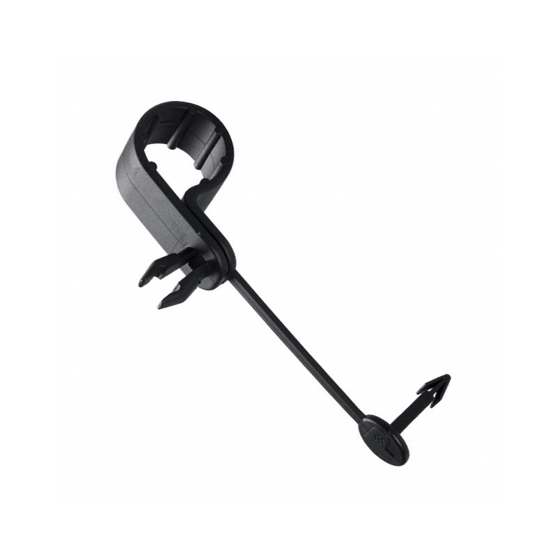1 pcs : PC062-H25D-C0 - CBL CLAMP P-TYPE BLACK PUSH IN