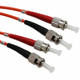 1 pcs : DK-2611-01 - FIBER OPTIC CBL ST-ST DUPLEX 1M
