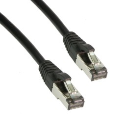 1 pcs : MP-CAT8STPBLK-007 - CAT 8 STP 26 AWG BLACK 7'