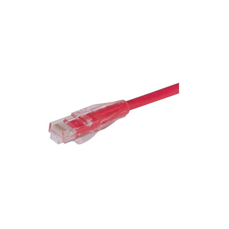1 pcs : TRD815R-5 - CBL-RJ45/RJ45 CAT 5E RED 5FT