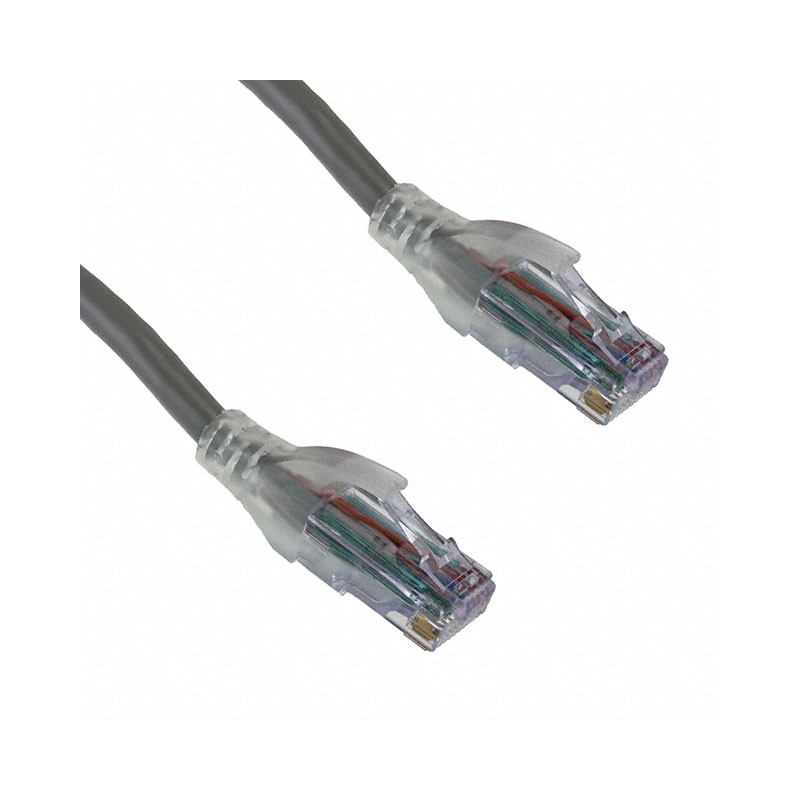 1 pcs : C601108002 - PATCHCORD BCAT6+ CMR GRY 2FT