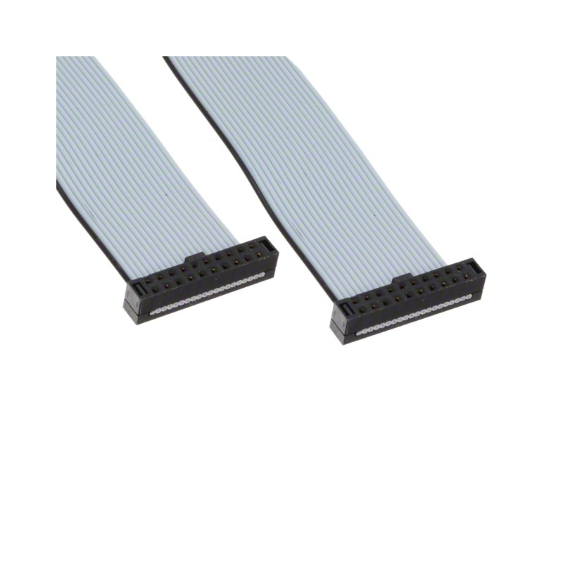 1 pcs : TCSD-10-D-04.00-01-N - CABLE ASSEM 2MM 20POS F-F 4'