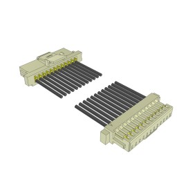 1 pcs : S1SS-12-28-GF-06.00-L1 - MICRO MATE SINGLE ROW DISCRETE W