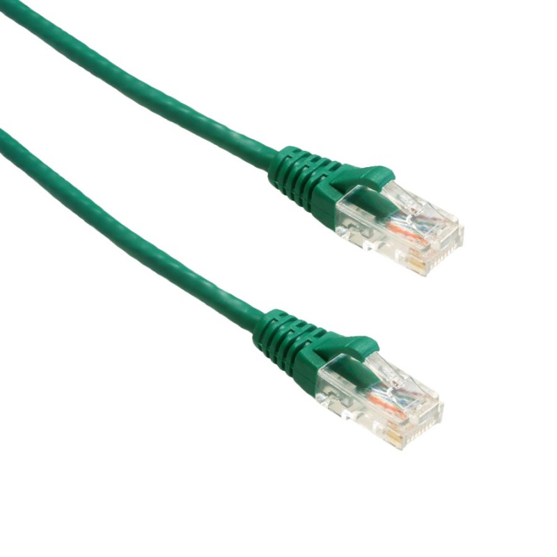 1 pcs : MP-6A28GNSGRN-014 - UTP SLIM CAT6A 28AWG GREEN 14'