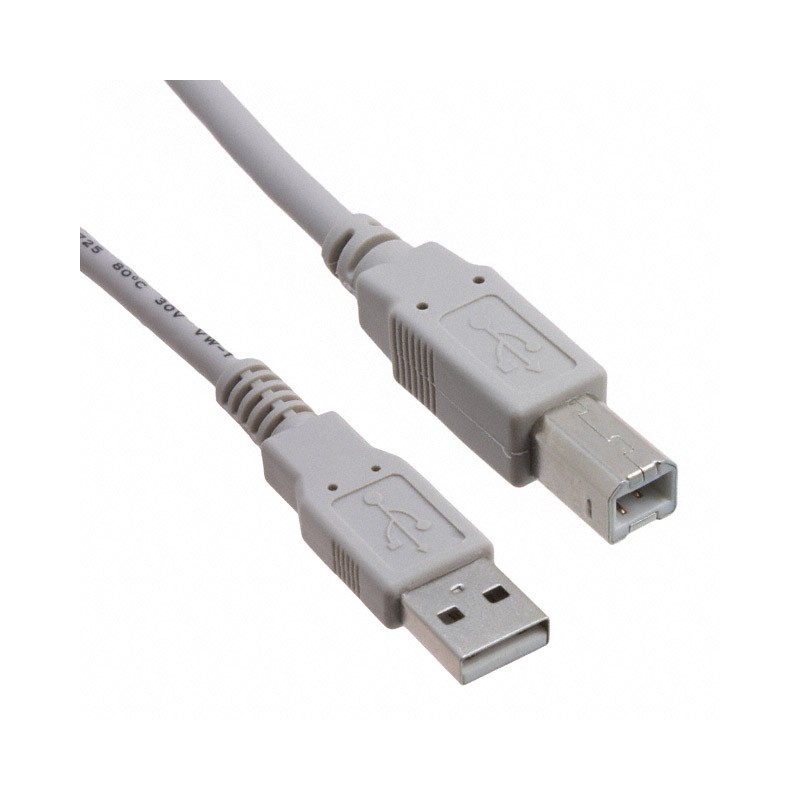 1 pcs : AK672-3 - CBL USB1.1 A PLUG TO B PLG 9.84'