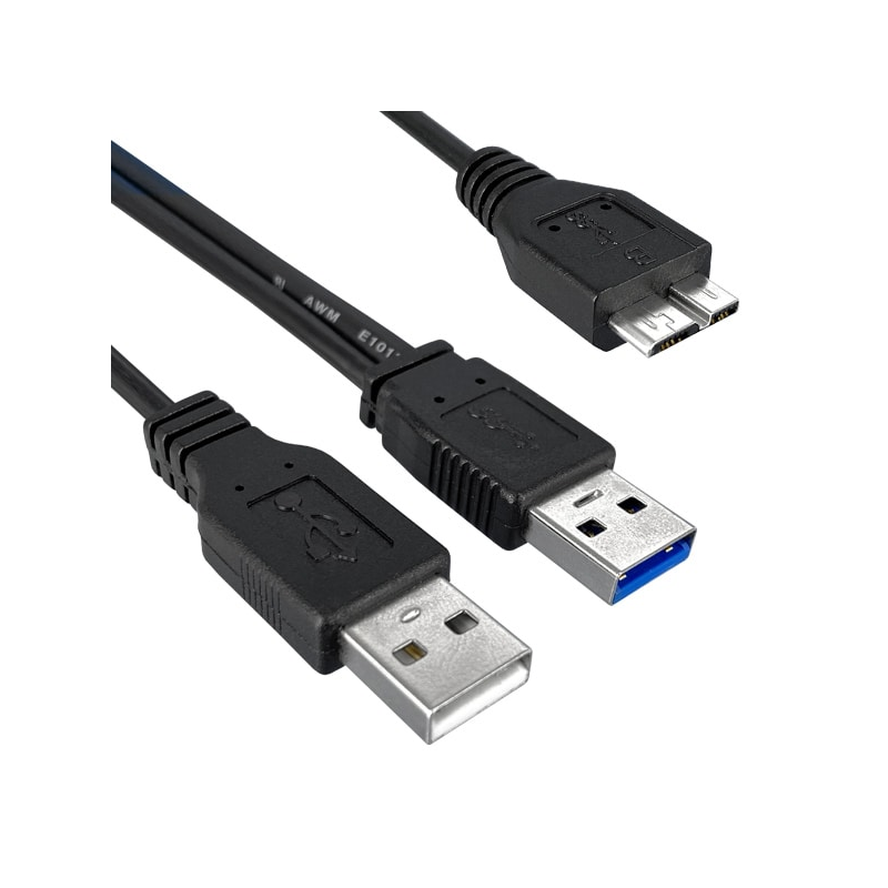 1 pcs : 3023035-03M - CBL A PLUG-MCR B PLUG/PWR 9.84'