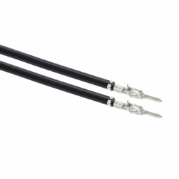 10 pcs : 0430310001-02-B2-D - 2' PRE-CRIMP A2016B BLACK