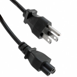 1 pcs : 800-18-39B-BL-0012F-1 - CRD 18AWG NEMA5-15P - IEC320 12'