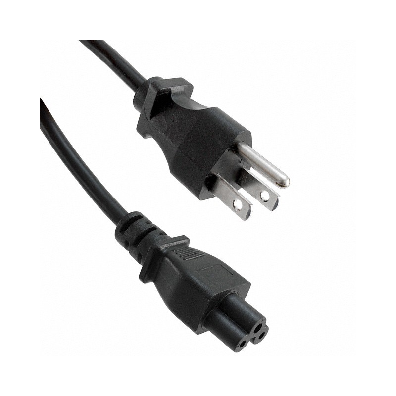 1 pcs : 800-18-39B-BL-0012F-1 - CRD 18AWG NEMA5-15P - IEC320 12'