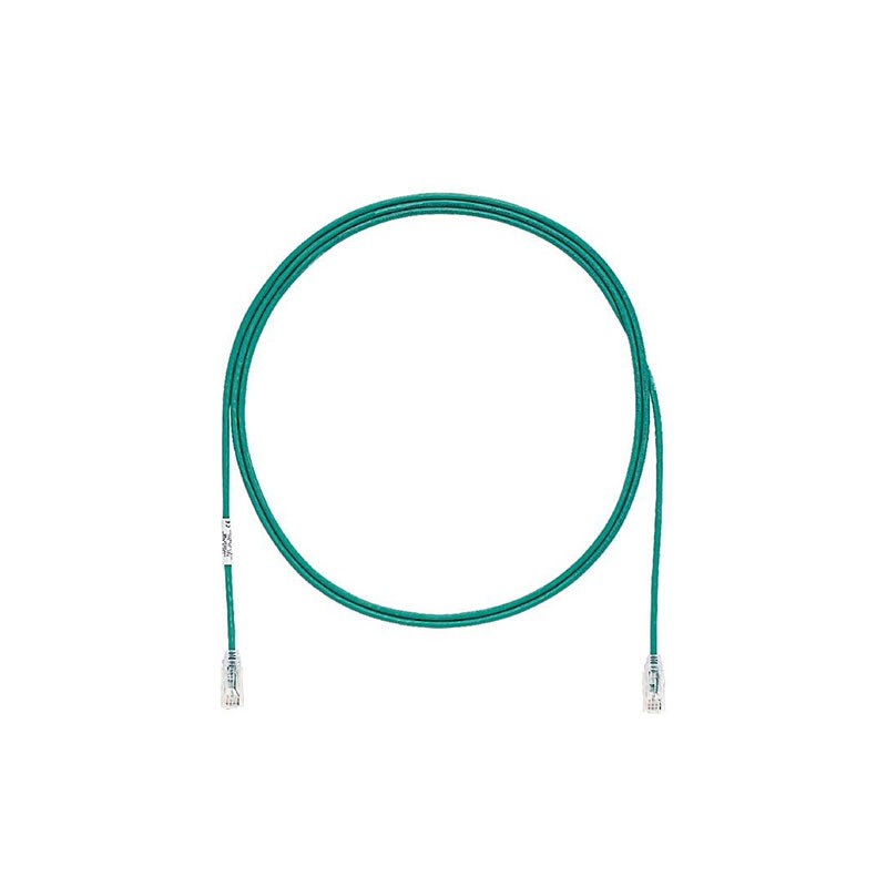 1 pcs : UTP28SP1GR - CABLE MOD 8P8C PLUG TO PLUG 1'