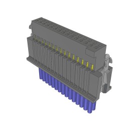 1 pcs : SFSDT-15-28-G-12.00-SR - .050 (1.27) SOCKET DISCRETE CABL