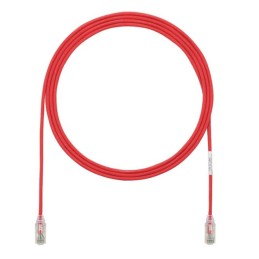 1 pcs : UTP28SP1RD - COPPER PATCH CORD, CATEGORY 6 PE
