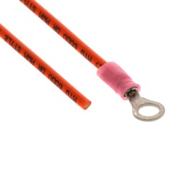 10 pcs : 0190730019-12-A9 - 12' JUMPER 3075 OR001 ORANGE