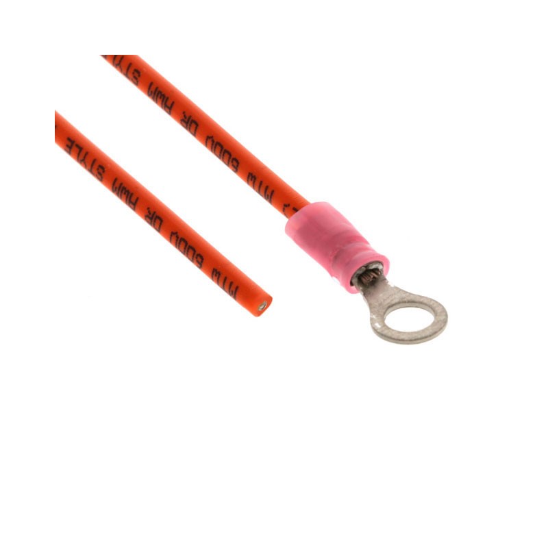 10 pcs : 0190730019-12-A9 - 12' JUMPER 3075 OR001 ORANGE