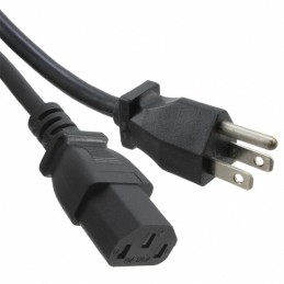 1 pcs : A-PC2302-030027-1 - CORD 16AWG 5-15P - 320-C13 9.84'