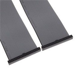 1 pcs : TCMD-20-T-05.00-01-N-R - 2MM DOUBLE ROW MALE IDC ASSEMBLY